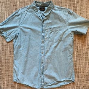 Hurley Large light blue button down
